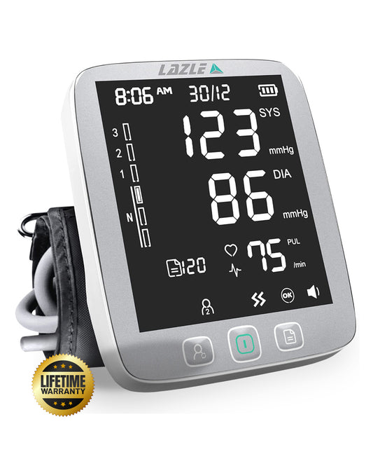 Automatic Upper Arm BP Monitor HA101 - Silver – LAZLE USA