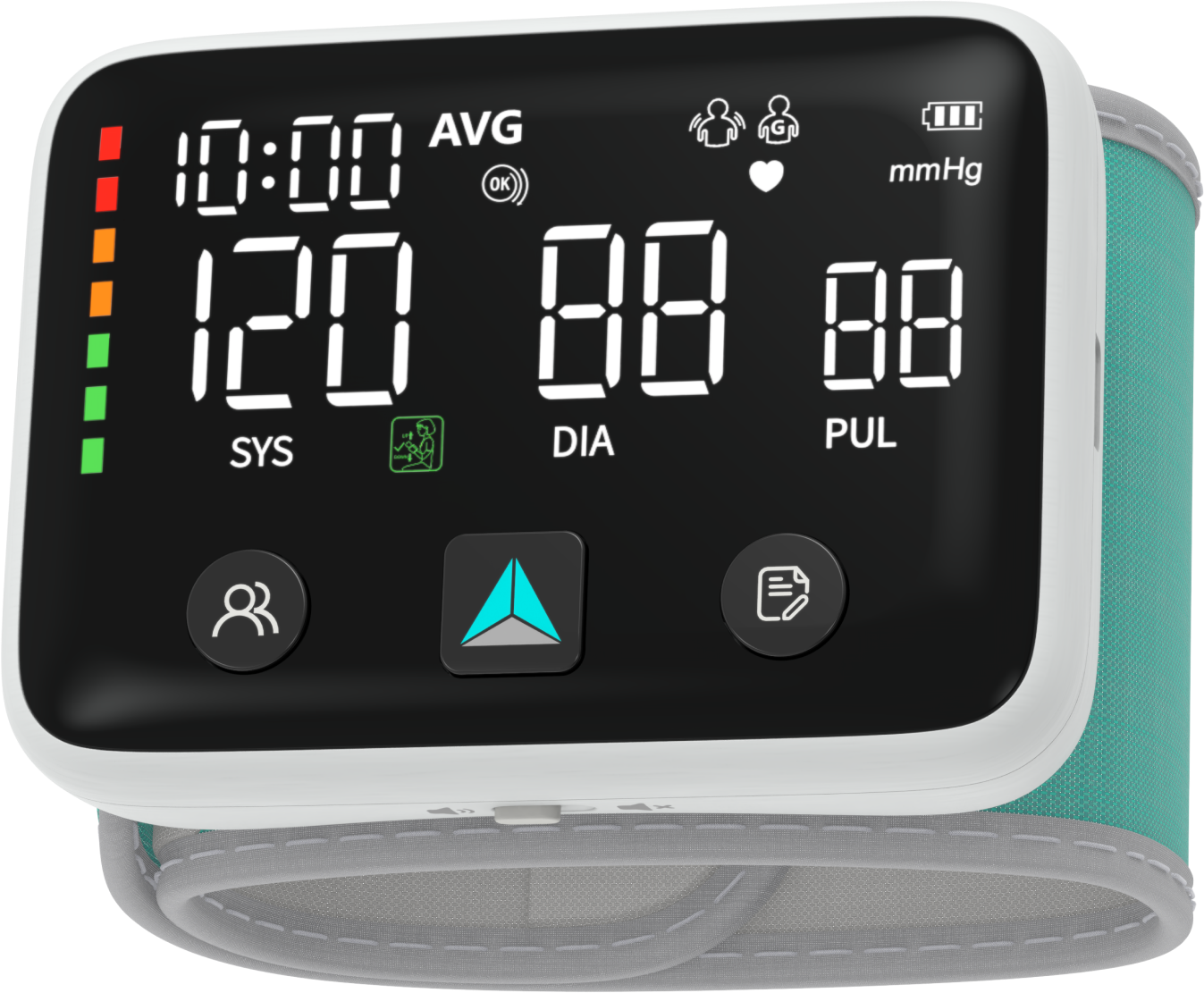 Wrist Electronic Blood Pressure Monitor with Large Screen Display,  Miscellaneous: Bernell Corporation