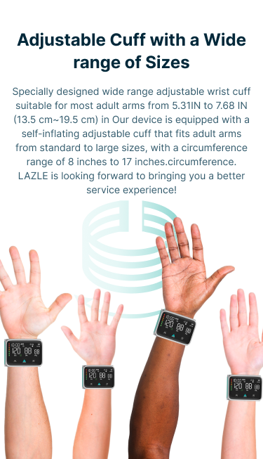 Wrist BP Monitors WRS-35D – LAZLE USA